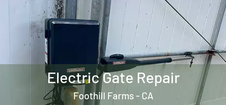 Electric Gate Repair Foothill Farms - CA