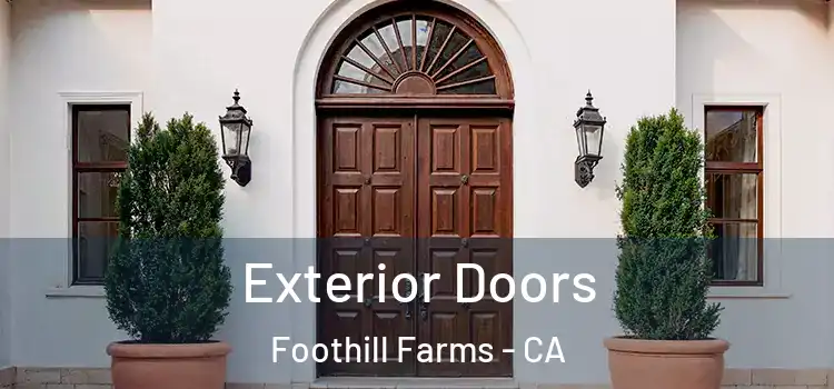  Exterior Doors Foothill Farms - CA