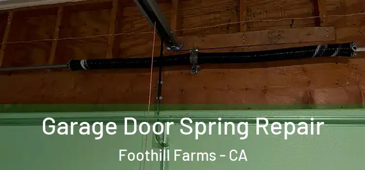  Garage Door Spring Repair Foothill Farms - CA
