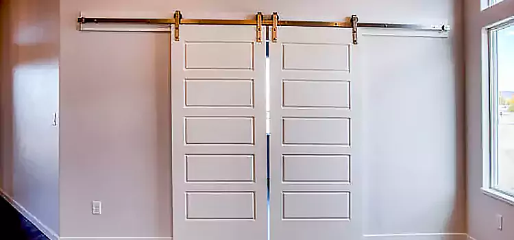 Glass Barn Door with Installation Hardware Kit Foothill Farms