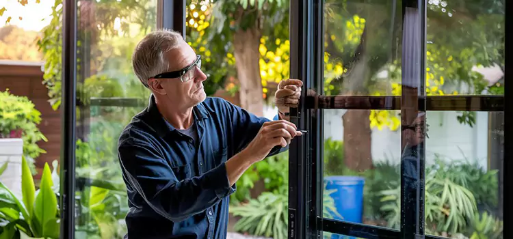 Replacing Sliding Door Lock Foothill Farms