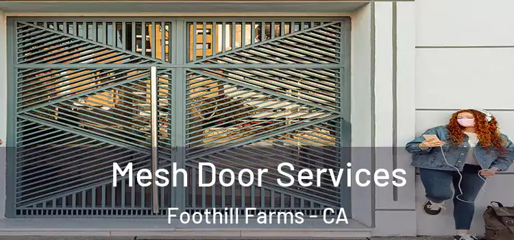 Mesh Door Services Foothill Farms - CA