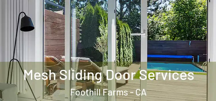 Mesh Sliding Door Services Foothill Farms - CA