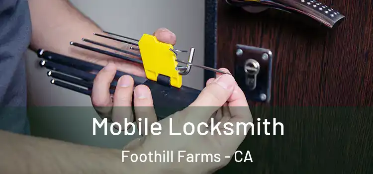  Mobile Locksmith Foothill Farms - CA