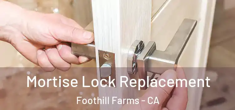 Mortise Lock Replacement Foothill Farms - CA