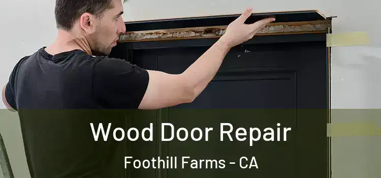 Wood Door Repair Foothill Farms - CA
